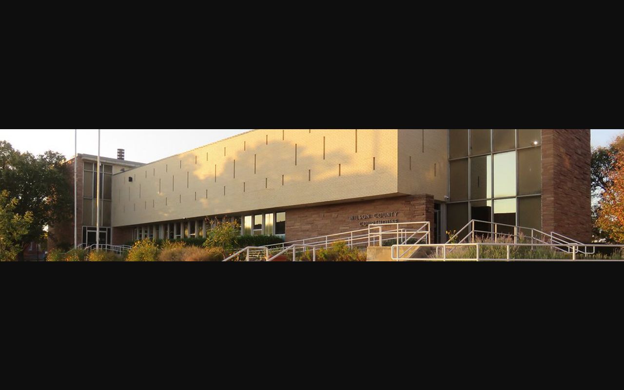 Wilson County District Court courthouse image source