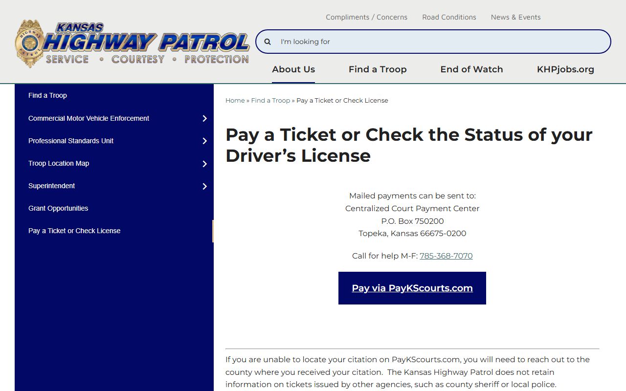 Wilson County inmate records Kansas ticket and license context