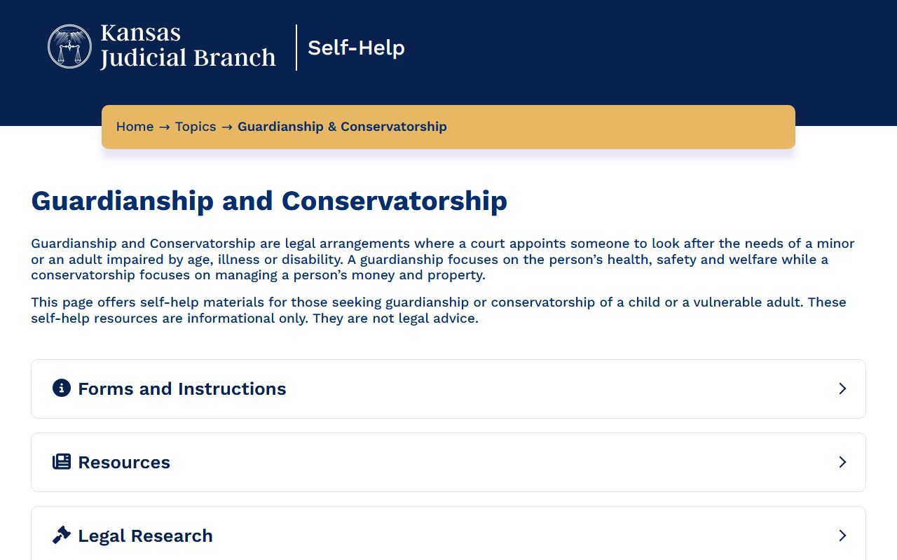 Wilson County probate records guardianship and conservatorship self-help source